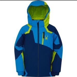 Spyder Vibrant Blue and Yellow Jacket